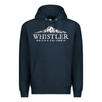Navy whistler british columbia shirt long sleeve, mountain tee Premium Hoodie - FloraArt