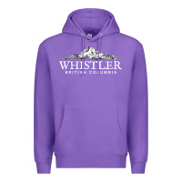 Purple whistler british columbia shirt long sleeve, mountain tee Premium Hoodie - FloraArt