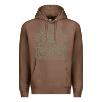 Chestnut Hooj Choons (Olive Green) Premium Hoodie - FloraArt