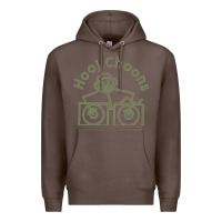 Coffee Hooj Choons (Olive Green) Premium Hoodie - FloraArt