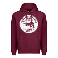 Burgundy oakland california 1966 black panther party   dist Premium Hoodie - FloraArt