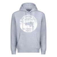 Heather Grey oakland california 1966 black panther party   dist Premium Hoodie - FloraArt