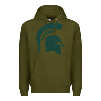 Army Green the michigan state spartans Premium Hoodie - FloraArt