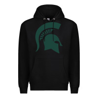 Black the michigan state spartans Premium Hoodie - FloraArt