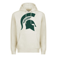 Oatmeal Heather the michigan state spartans Premium Hoodie - FloraArt