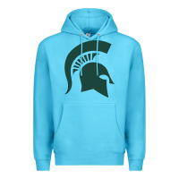 Ocean Blue the michigan state spartans Premium Hoodie - FloraArt