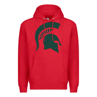 Red the michigan state spartans Premium Hoodie - FloraArt