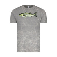 Cloud Rock Striped Bass Vintage Tee - LillyAllenDesigns
