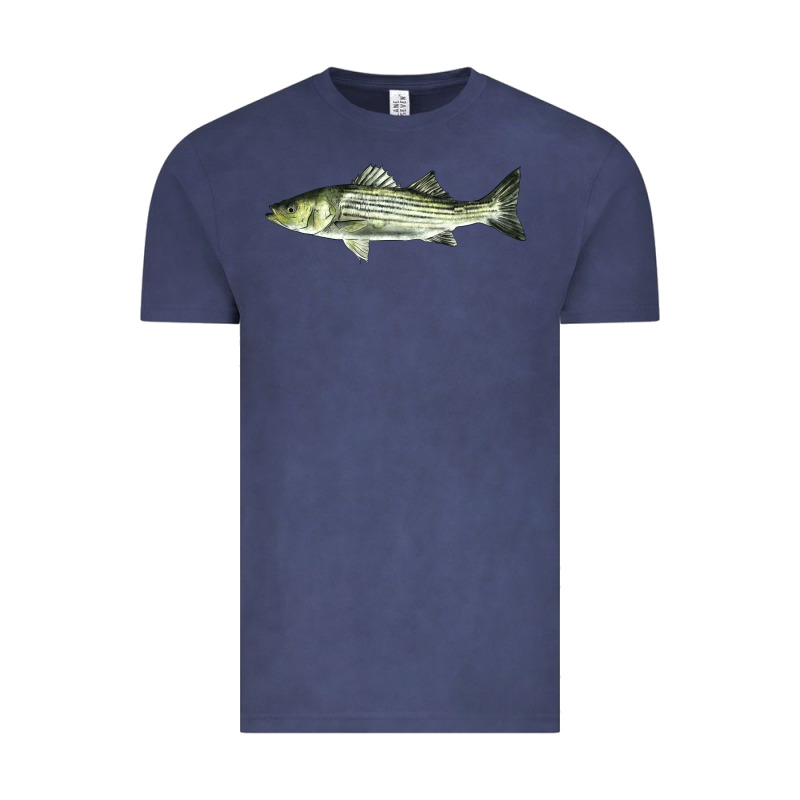 Striped Bass Vintage Tee by LillyAllenDesigns | Teevron
