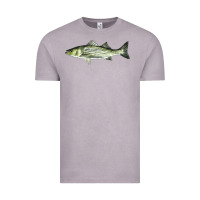 Vintage Zinc Striped Bass Vintage Tee - LillyAllenDesigns