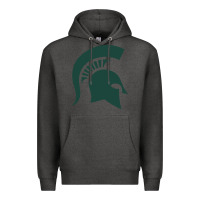 Charcoal Heather the michigan state spartans Premium Hoodie - FloraArt