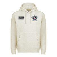Oatmeal Heather CHICAGO P.D - DETECTIVE JAY HALSTEAD - INTELLIGENCE BADGE VEST Premium Hoodie - FloraArt