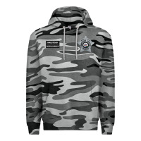 Slate Camo CHICAGO P.D - DETECTIVE JAY HALSTEAD - INTELLIGENCE BADGE VEST Premium Hoodie - FloraArt