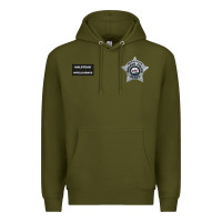 Army Green CHICAGO P.D - DETECTIVE JAY HALSTEAD - INTELLIGENCE BADGE VEST Premium Hoodie - FloraArt