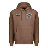 Chestnut CHICAGO P.D - DETECTIVE JAY HALSTEAD - INTELLIGENCE BADGE VEST Premium Hoodie - FloraArt