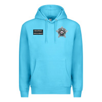 Ocean Blue CHICAGO P.D - DETECTIVE JAY HALSTEAD - INTELLIGENCE BADGE VEST Premium Hoodie - FloraArt