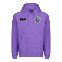 Purple CHICAGO P.D - DETECTIVE JAY HALSTEAD - INTELLIGENCE BADGE VEST Premium Hoodie - FloraArt