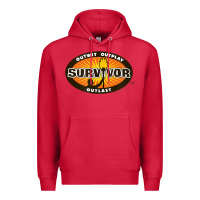 Cardinal Survivor Outwit, Outplay, Outlast Premium Hoodie - FloraArt