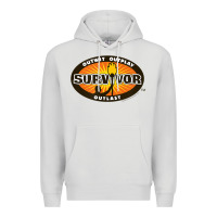 Dove Grey Survivor Outwit, Outplay, Outlast Premium Hoodie - FloraArt