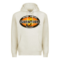 Oatmeal Heather Survivor Outwit, Outplay, Outlast Premium Hoodie - FloraArt