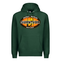Sports Green Survivor Outwit, Outplay, Outlast Premium Hoodie - FloraArt