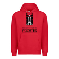 Red college of wooster Premium Hoodie - FloraArt