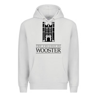Dove Grey college of wooster Premium Hoodie - FloraArt