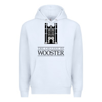 White college of wooster Premium Hoodie - FloraArt