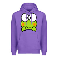 Purple keroppi Premium Hoodie - FloraArt