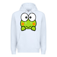 White keroppi Premium Hoodie - FloraArt