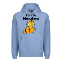 Colony Blue i hate monday Premium Hoodie - FloraArt