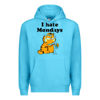 Ocean Blue i hate monday Premium Hoodie - FloraArt