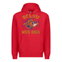 Red Sclsu Muddogs Premium Hoodie - FloraArt