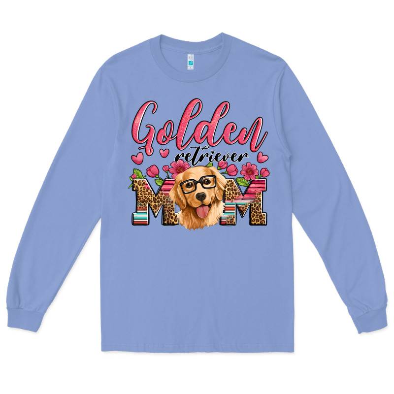 Golden Retriever Mom Long Sleeve Tee by Artiststas | Teevron