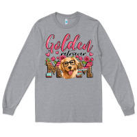 Heather Grey golden retriever mom Long Sleeve Tee - Artiststas