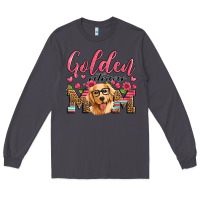 Smoke golden retriever mom Long Sleeve Tee - Artiststas