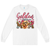 White golden retriever mom Long Sleeve Tee - Artiststas