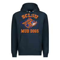Navy Sclsu Muddogs Premium Hoodie - FloraArt