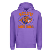 Purple Sclsu Muddogs Premium Hoodie - FloraArt