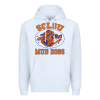 White Sclsu Muddogs Premium Hoodie - FloraArt