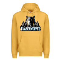 Mustard timberwolves Premium Hoodie - FloraArt