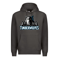 Smoke timberwolves Premium Hoodie - FloraArt