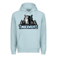 Blue Mist timberwolves Premium Hoodie - FloraArt