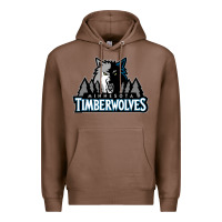 Chestnut timberwolves Premium Hoodie - FloraArt