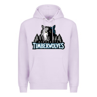 Lilac timberwolves Premium Hoodie - FloraArt