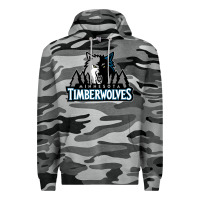 Slate Camo timberwolves Premium Hoodie - FloraArt