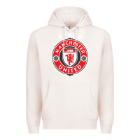 Pale Pink United manchester Premium Hoodie - FloraArt