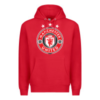 Red United manchester Premium Hoodie - FloraArt