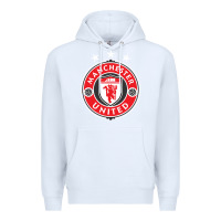 White United manchester Premium Hoodie - FloraArt
