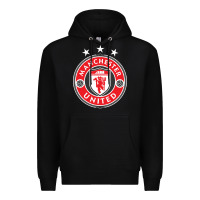 Black United manchester Premium Hoodie - FloraArt